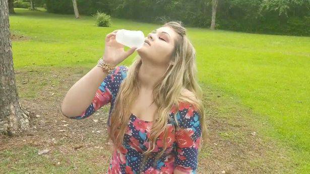 Woman-claims-drinking-dog-urine-1