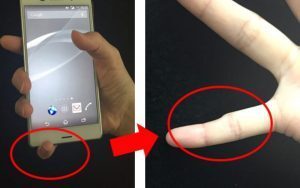 Lo smartphone sta cambiando la forma delle nostre dita