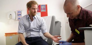 principe Harry fa il test HIV