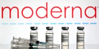 Vaccino di Moderna contro il Covid-19.