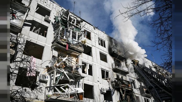 guerra ucraina edificio