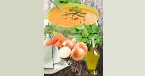 Zuppa di carote con coriandolo fresco, la ricetta