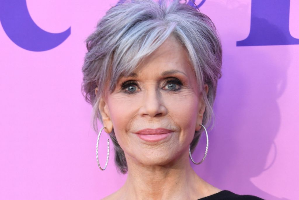 L'attrice Jane Fonda.