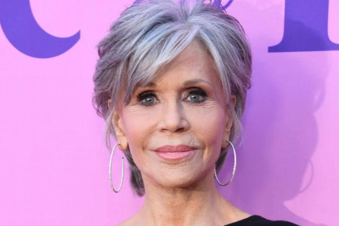 Jane Fonda L'attrice Jane Fonda.