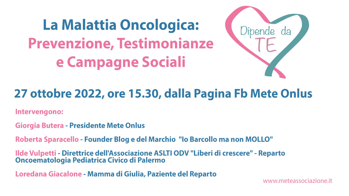 Locandina dell'evento.