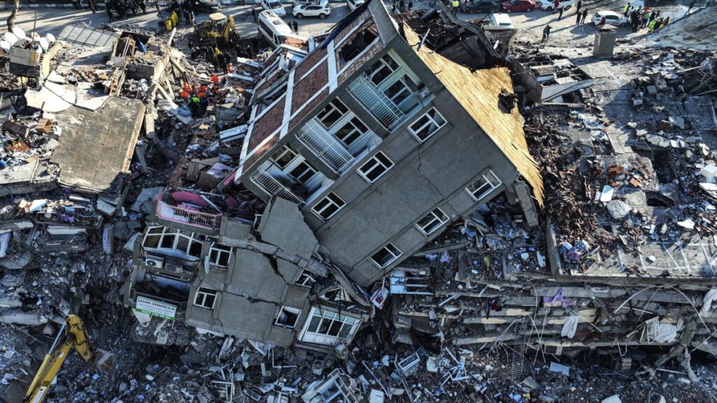 Terremoto in Turchia e Siria.