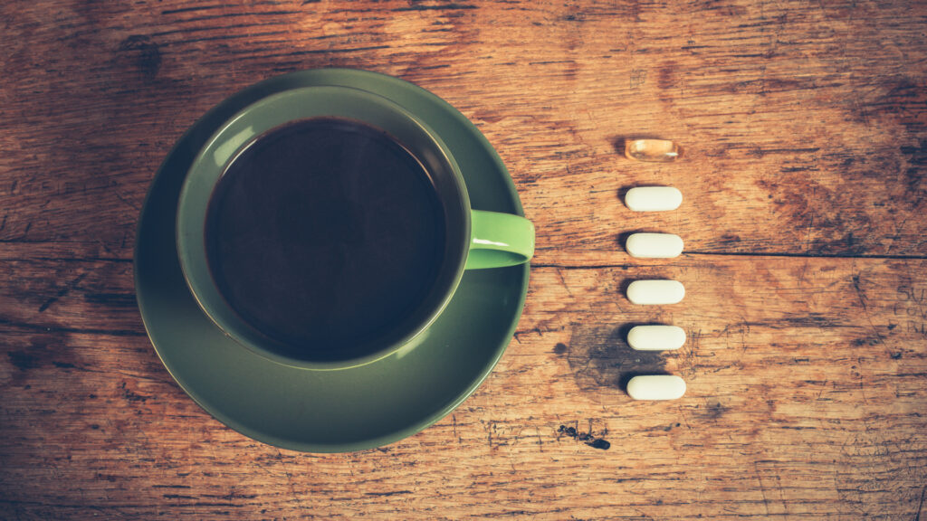 Caffè e antibiotici.