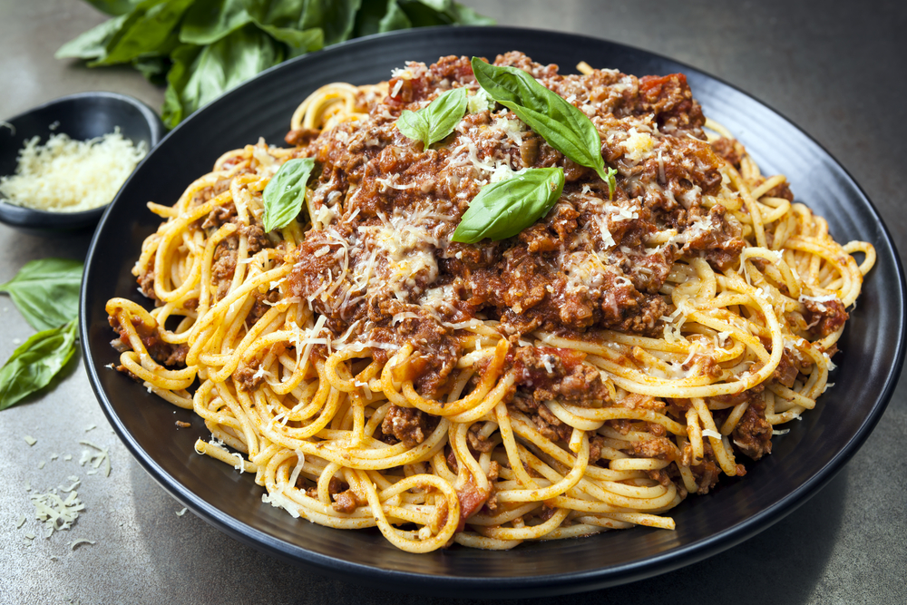 Spaghetti alla Bolognese.