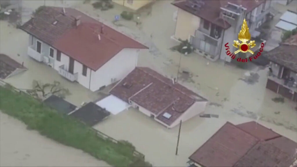 Maltempo in Emilia Romagna.