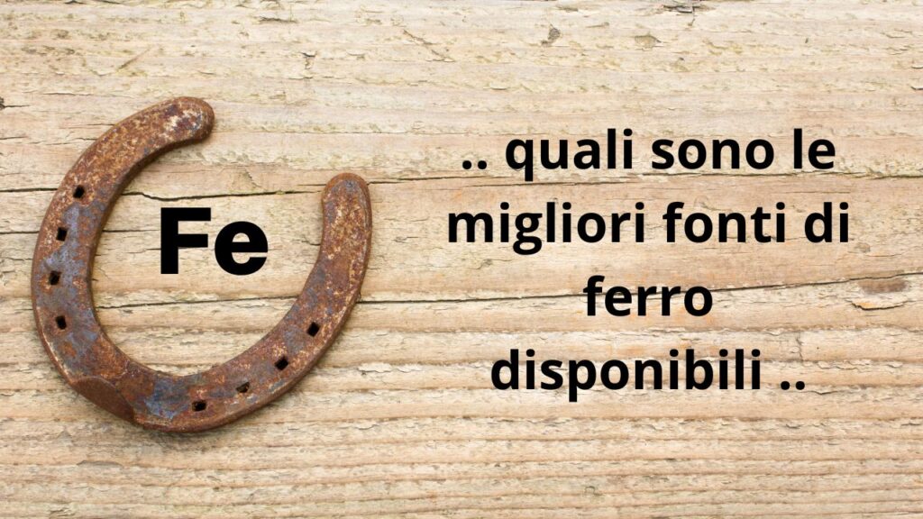 Quali sono gli alimenti che contengono più ferro?