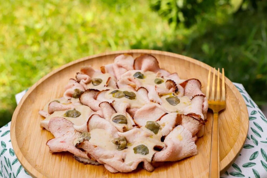 Vitello tonnato.