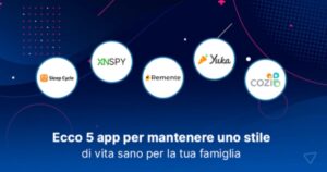 <strong>Ecco 5 App per mantenere uno stile di vita sano per la tua famiglia</strong>