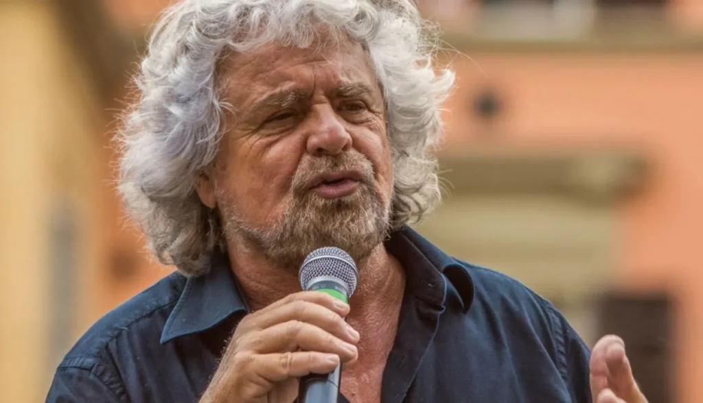 Beppe Grillo.