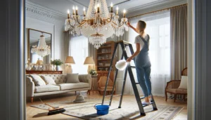 Come pulire i lampadari di casa