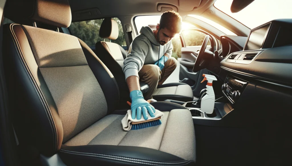 Come pulire la tapezzeria dell’auto: cosa fare e cosa evitare