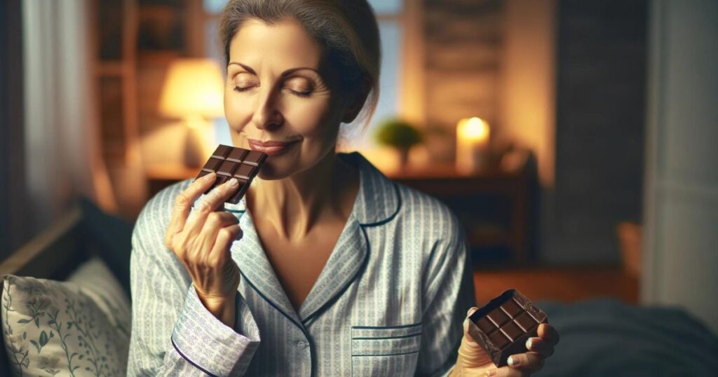 Il cioccolato fondente prima di dormire: fa bene o male? Scopri gli effetti