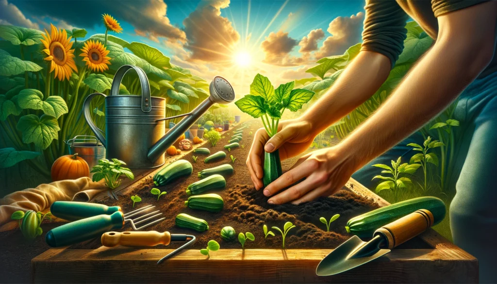 Giardino fai da te: come piantare le zucchine nel tuo orto