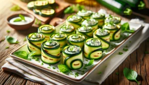 Una ricetta facile e veloce: gli involtini di zucchine