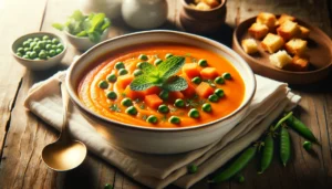 Vellutata di carote e piselli: la ricetta per farla in casa
