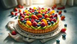 Ricetta facile e veloce per una torta alla frutta fresca, perfetta per ogni occasione