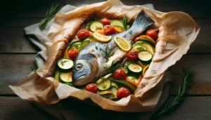 Branzino al cartoccio, piatto sano e leggero per chi ama il pesce