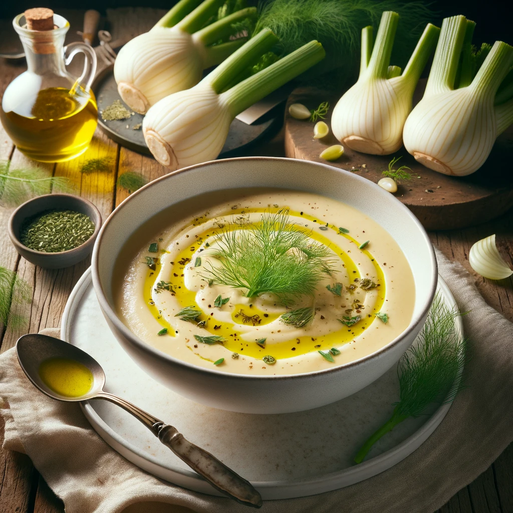 Ricetta semplice per una vellutata di finocchio cremosa e saporita