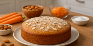 Torta carote e mandorle: la ricetta del dessert semplice e salutare