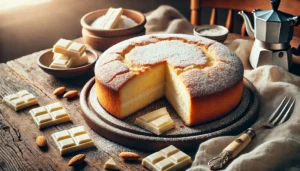 Torta tenerina al cioccolato bianco: la ricetta