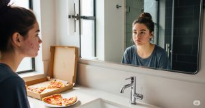 La pizza causa davvero l’acne?