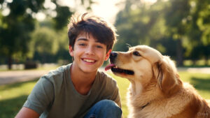 Una leccata del cane? Fa bene alla salute, lo dice la Scienza