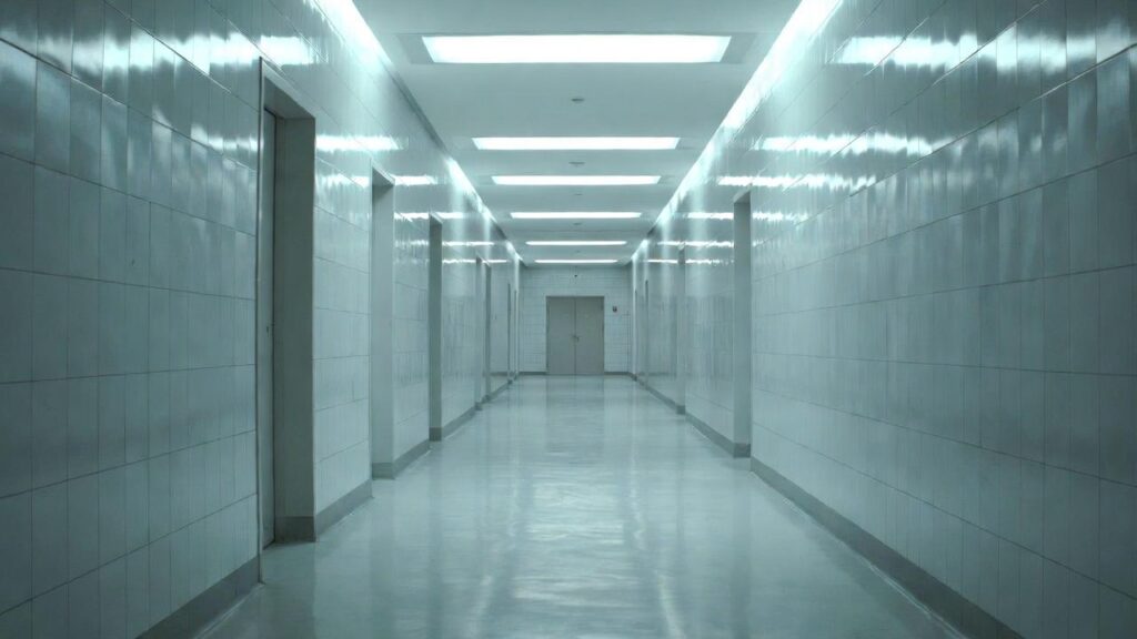 Corridoio d’ospedale (IA)