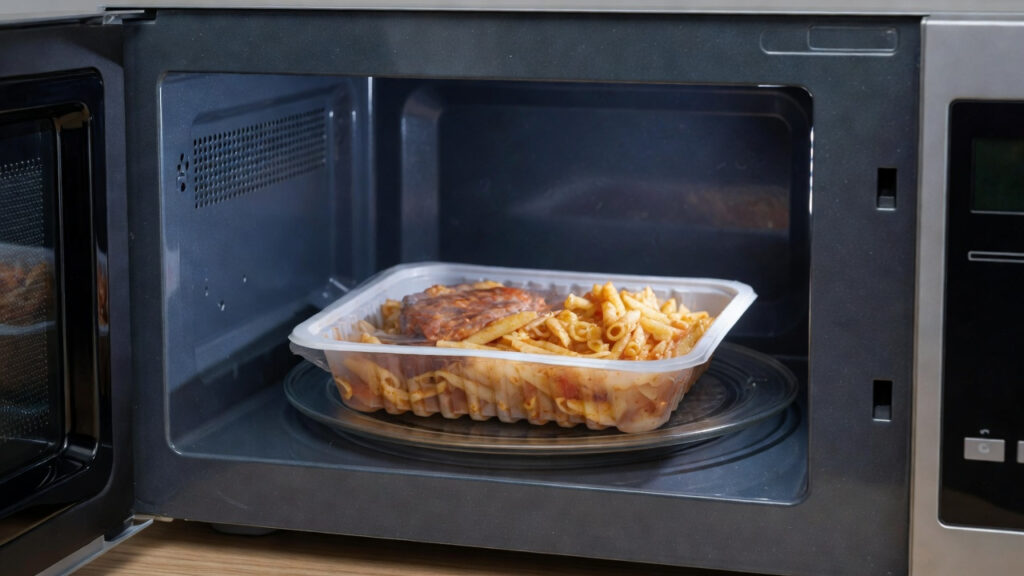 Scaldi il pranzo nel microonde? Il nuovo report rivela cosa finisce davvero nel piatto