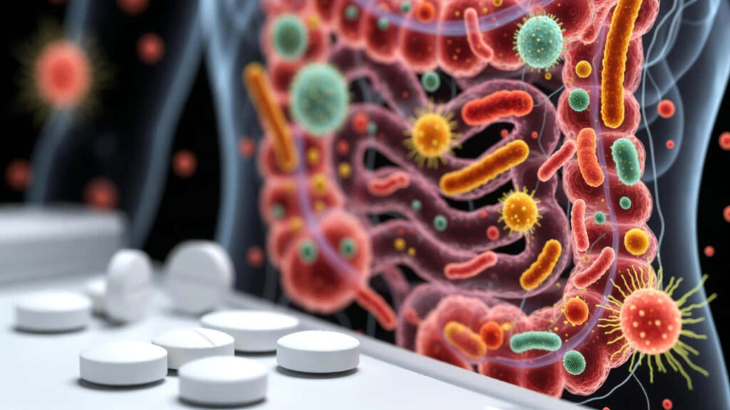 Un ciclo di antibiotici può cambiare i batteri intestinali per anni